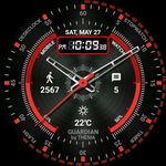 Captura de tela do apk Guardian Watch Face & Clock Widget 8