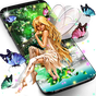Forest fairy magical night live wallpaper