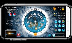 Flat Earth Sun & Moon Clock zrzut z ekranu apk 4