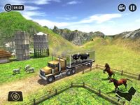 Tangkapan layar apk Offroad Farm Animal Truck Driving Game 2018 3