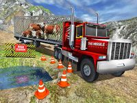 Tangkapan layar apk Offroad Farm Animal Truck Driving Game 2018 6