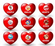 Love chat stickers εικόνα 3