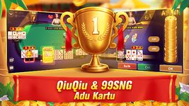 Captura de tela do apk Domino 99  Gaple  Qiu Qiu  Kiu Kiu Poker 1