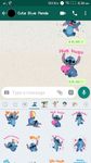 Cute Blue Koala Stitch Stickers for WhatsApp screenshot APK 2