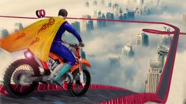SuperHero Mega Ramp Stunt Bike Impossible Tracks image 11