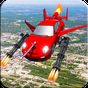 Flying Car Shooting Adventure: Fighting War Sim APK