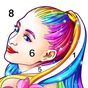 Coloring Fun : Color by Number Games アイコン