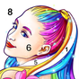 ไอคอนของ Coloring Fun : Color by Number Games