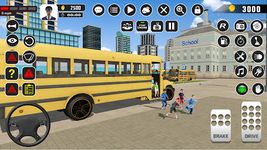 Ciudad Colegio Autobús Entrenador 3d captura de pantalla apk 10