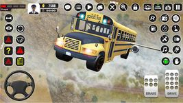 Ciudad Colegio Autobús Entrenador 3d captura de pantalla apk 