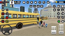 Ciudad Colegio Autobús Entrenador 3d captura de pantalla apk 18