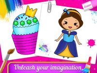 Скриншот 3 APK-версии Princess Coloring Book & Drawing Book For Kids
