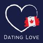 Icône de Canadiens Rencontrer - Amour Célibataires, Amis