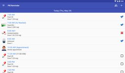 Captură de ecran Pill Reminder - Medication Tracker with Alarm apk 2