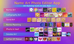 Tangkap skrin apk Name Art Photo Editor - Focus n Filters 16