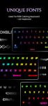 Скриншот 20 APK-версии LED Flash Keyboard Light - Mechanical Keyboard
