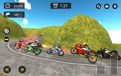 Screenshot 13 di Snow Mountain Bike Racing 2019 - Motocross Race apk