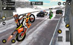 Screenshot 8 di Snow Mountain Bike Racing 2019 - Motocross Race apk