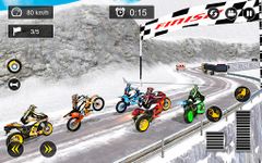 Screenshot 19 di Snow Mountain Bike Racing 2019 - Motocross Race apk