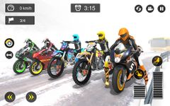 Screenshot 3 di Snow Mountain Bike Racing 2019 - Motocross Race apk