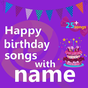 Happy Birthday songs with Name offline apk icon