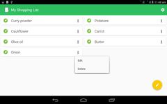 My Shopping List, Notes, to-do list screenshot apk 