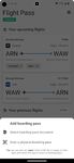 Captura de tela do apk Boarding Pass Wallet : Flight Manager 1