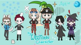 Tangkapan layar apk My Webtoon Character - K-pop IDOL avatar maker 5