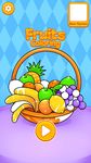 Coloriages et jeux de fruits pour les enfants 2019 capture d'écran apk 1