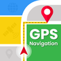 GPS-kaartroute Verkeersnavigatie