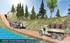 Screenshot  di noi simulatore di guida del camion dell'esercito apk