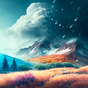 Green Mountains: Weather, Live Wallpaper & Widgets icon