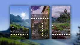 Green Mountains: Weather, Live Wallpaper & Widgets screenshot apk 1