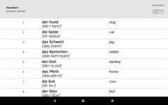 Nauka niemieckich słówek z Smart-Teacher zrzut z ekranu apk 2