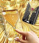 Gold lock screen의 스크린샷 apk 6