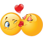 APK-иконка Kiss Emoji - Couple Kiss Stickers