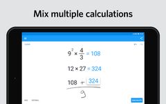 ภาพหน้าจอที่  ของ MyScript Calculator 2