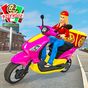 Ikona apk Moto Bike Pizza Delivery 2019 – Girl Food Game