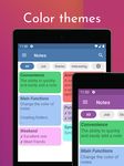 Captura de tela do apk Bloco de notas de cor - notas 1