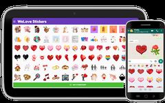 WeLove : love stickers (WAStickerApps) ảnh màn hình apk 