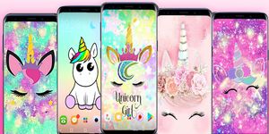 Screenshot 4 di Sfondi kawaii per unicorno - sfondi carini apk