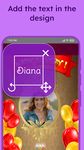 birthday photo frame with name and photo ekran görüntüsü APK 