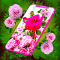 3D Pink Roses Parallax Live Wallpapers