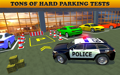 Police Car Parking: Advance Car Driving Simulation Game for