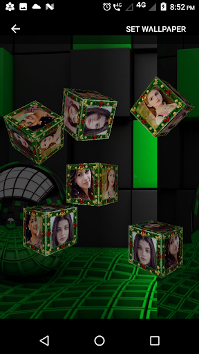 3D Photo Cube Live Wallpaper APK - Free download app for Android