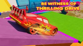 Superhero car racing: extreme speed stunts capture d'écran apk 3