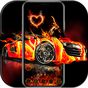 Flaming Car Sports Launcher Theme Live Wallpapers APK