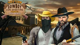 Western Cowboy Gun Shooting Fighter Open World ekran görüntüsü APK 