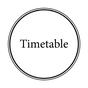 時間割：すっきりと美しいデザインの時間割ウィジェット アイコン
