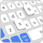 Simple White Blue Keyboard APK